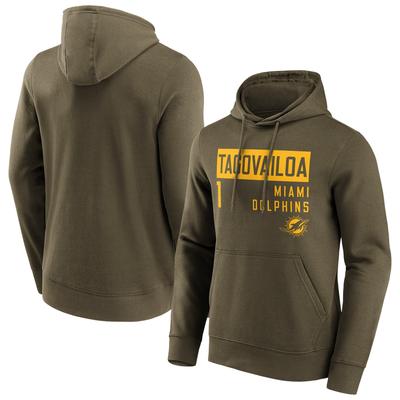 Miami Dolphins Fashion Name & Nummer Hoodie - Tua Tagovailoa - Herren Image
