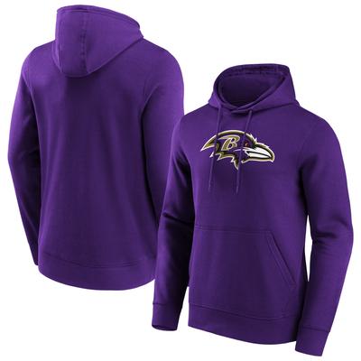 Baltimore Ravens Primary Color Logo Hoodie - Herren Image