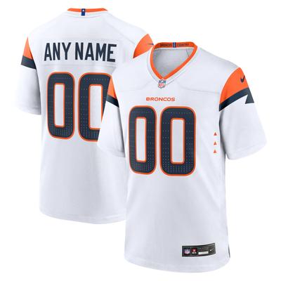 Denver Broncos Nike Game Auswärtstrikot - Personalisiert - Herren Image