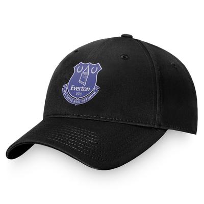 Everton Core Strukturierte verstellbare Kappe – Schwarz – Unisex Image