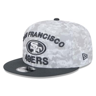 San Francisco 49ers New Era Salute To Service 9FIFTY Kappe Image