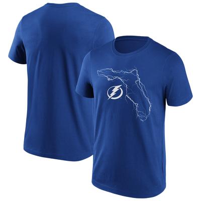 Tampa Bay Lightning Fanatics Branded Hometown Graphic T-Shirt – Königsblau – Herren Image