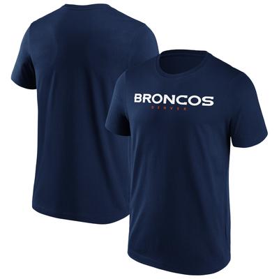 Denver Broncos T-Shirt mit alternativer Farbe und Wortmarke - Herren Image