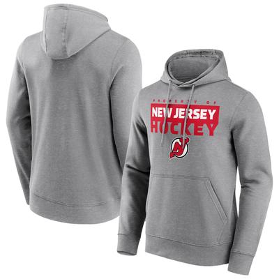 New Jersey Devils Fanatics Branded Gain Ground Hoodie - Sportgrau - Herren Image