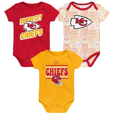Kansas City Chiefs Play Day 3-teiliges Creeper-Set - Baby Image