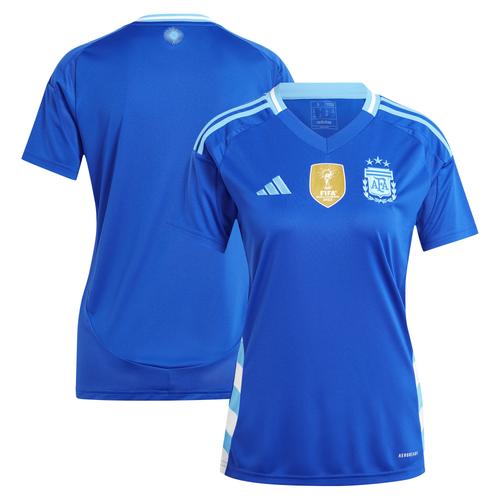 Blaues Auswärtstrikot der argentinischen Nationalmannschaft 2024 von adidas für Damen