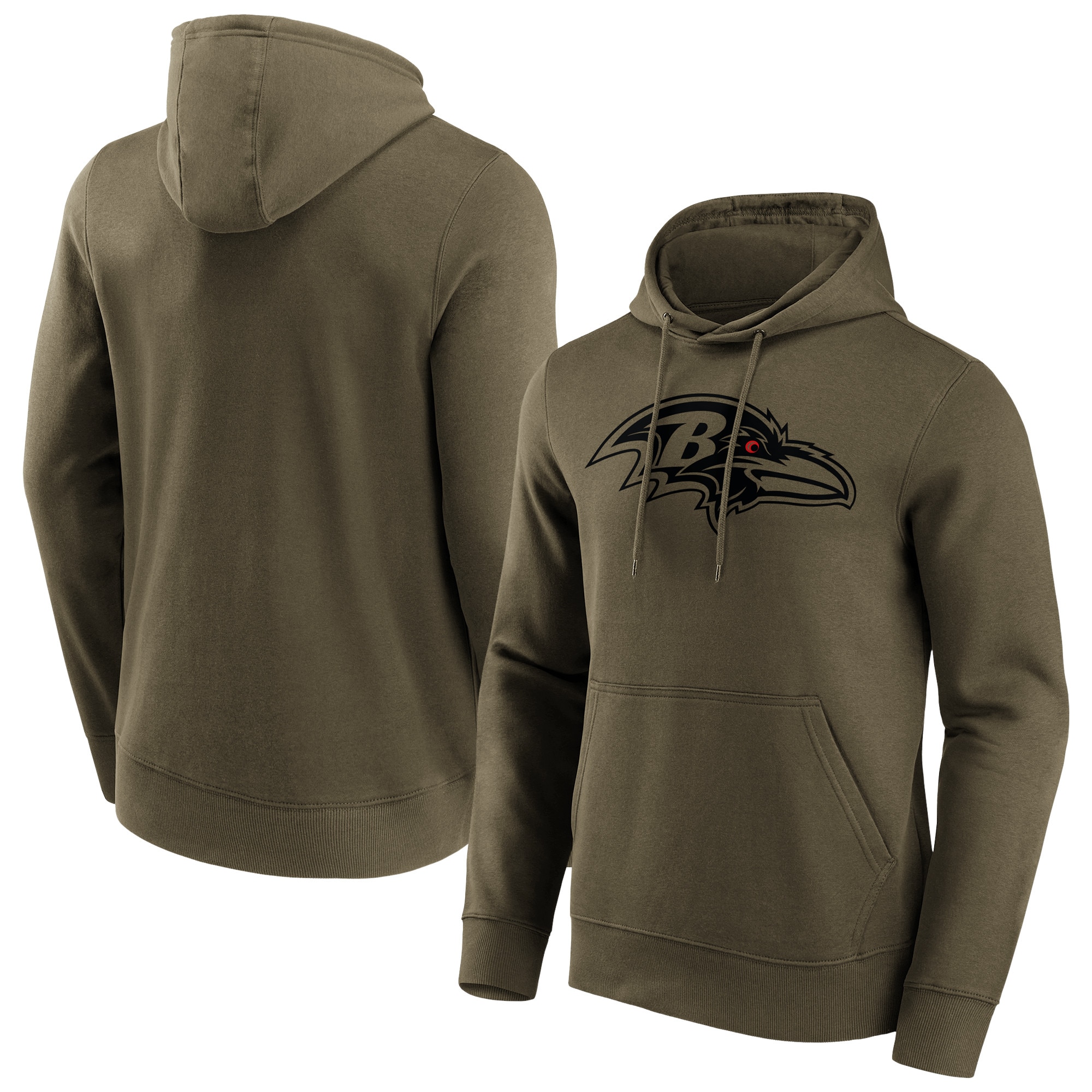 Baltimore Ravens Fashion Preferred Logo Hoodie - Herren Image