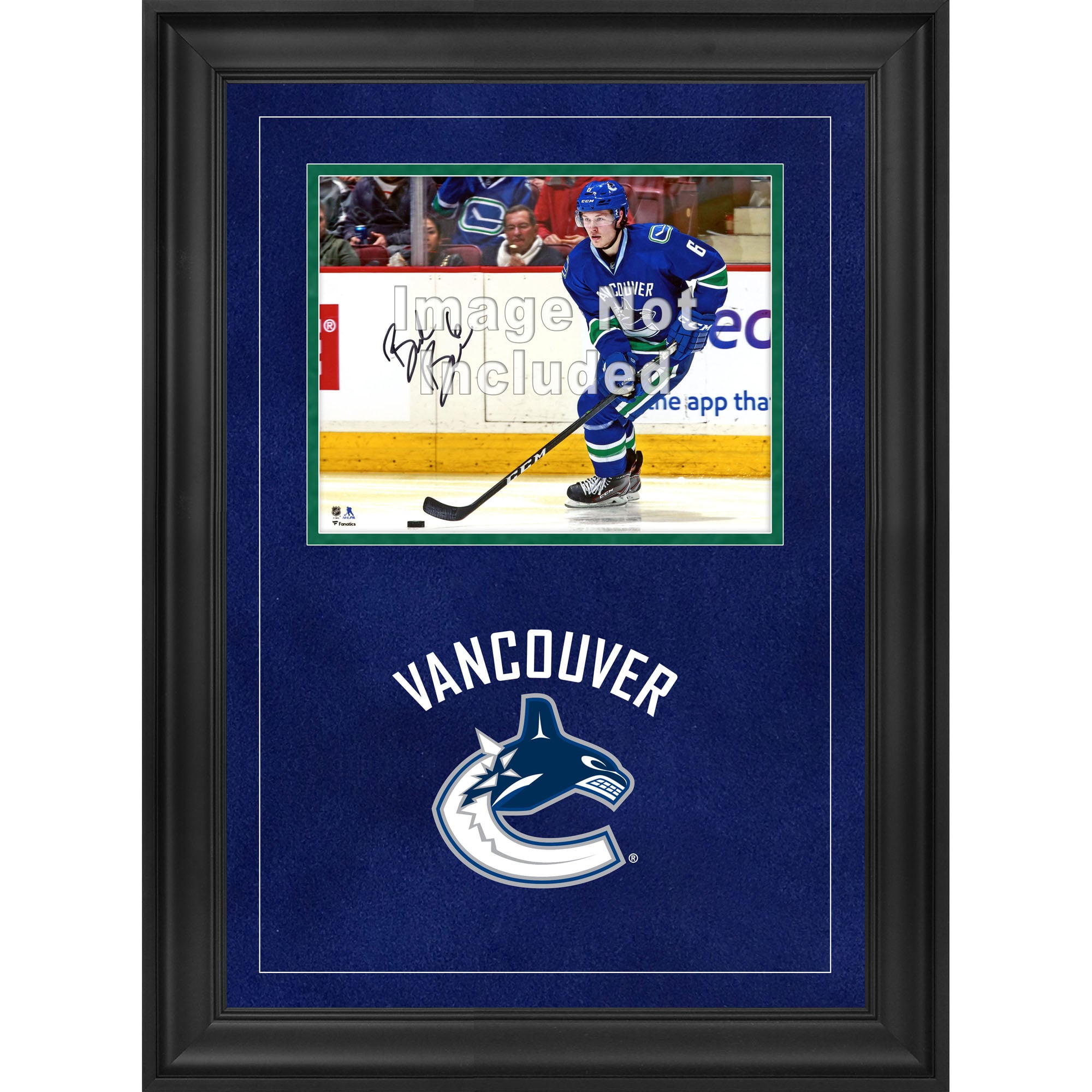 Vancouver Canucks Deluxe-Fotorahmen im Querformat, 20,3 x 25,4 cm, mit Team-Logo