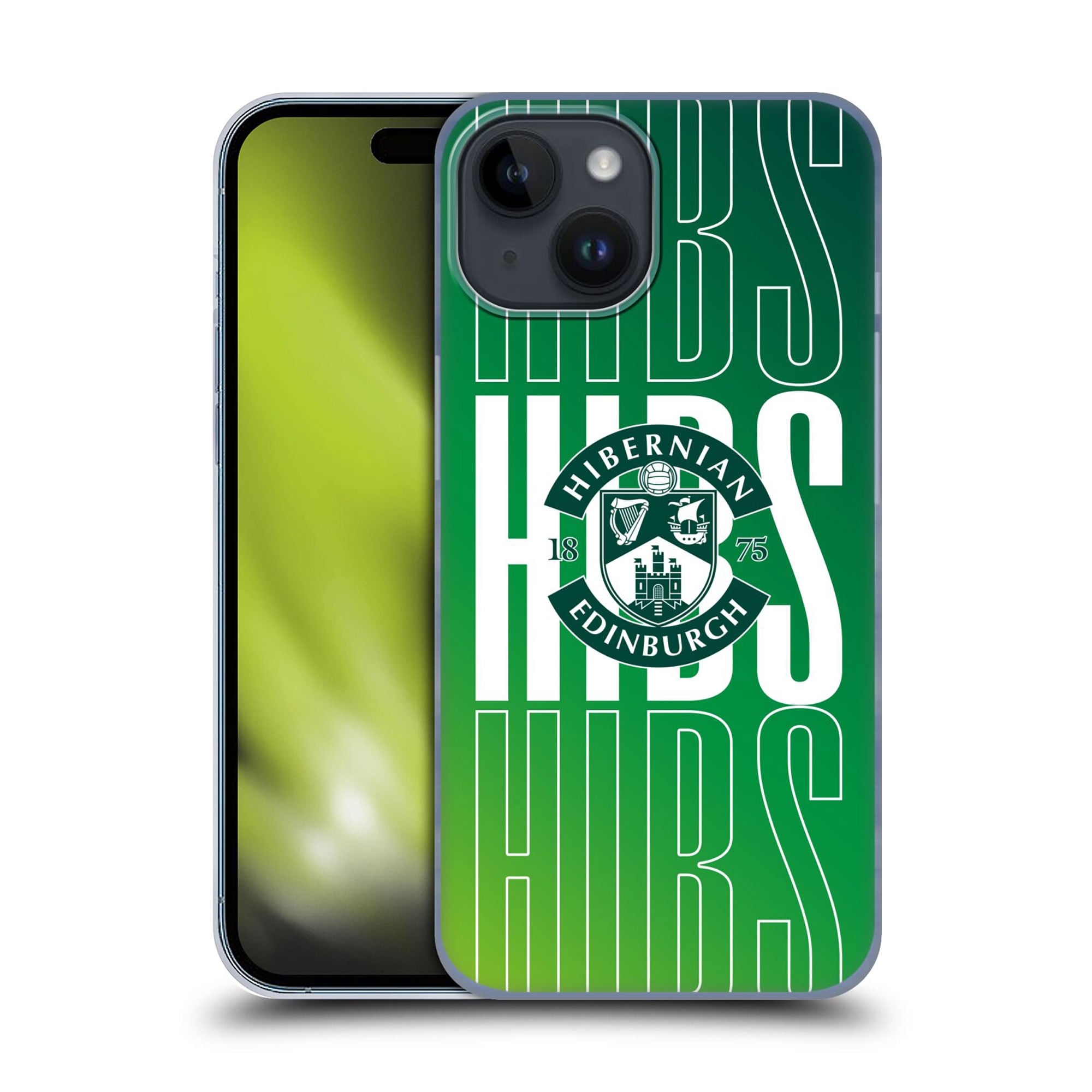 Coque de téléphone Hibernian Hibs Text - iPhone