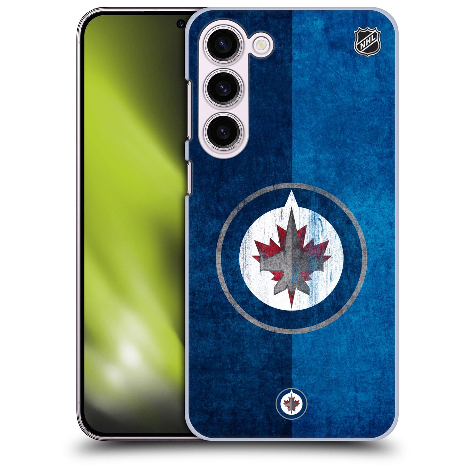 Coque Winnipeg Jets NHL Half Distressed Graphique Phone Case - Samsung