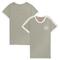 Arsenal Tape Detail T-Shirt – Seegras – Damen