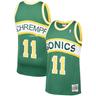 Men's Mitchell & Ness Detlef Schrempf Green Seattle SuperSonics 1994-95 Hardwood Classics Swingman Player Jersey