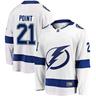 Tampa Bay Lightning Fanatics Away Breakaway Jersey - Brayden Point Mens