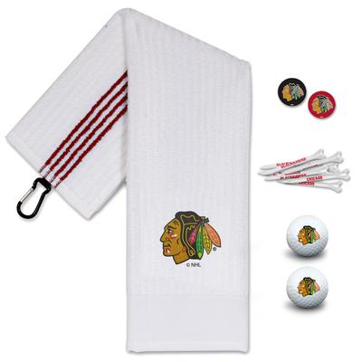 WinCraft Chicago Blackhawks Golf-Geschenkset