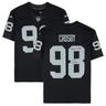 Maxx Crosby Las Vegas Raiders Autographed Nike Black Limited Jersey with ""The Condor"" Inscription