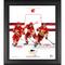 Calgary Flames, gerahmte 15 x 17 Zoll große Franchise Foundations-Collage mit einem Stück eines beim Spiel verwendeten Pucks – limitierte Auflage von 587