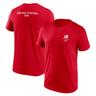 Milano Cortina 2026 Olympics Front & Back Logo Graphic T-Shirt - Red