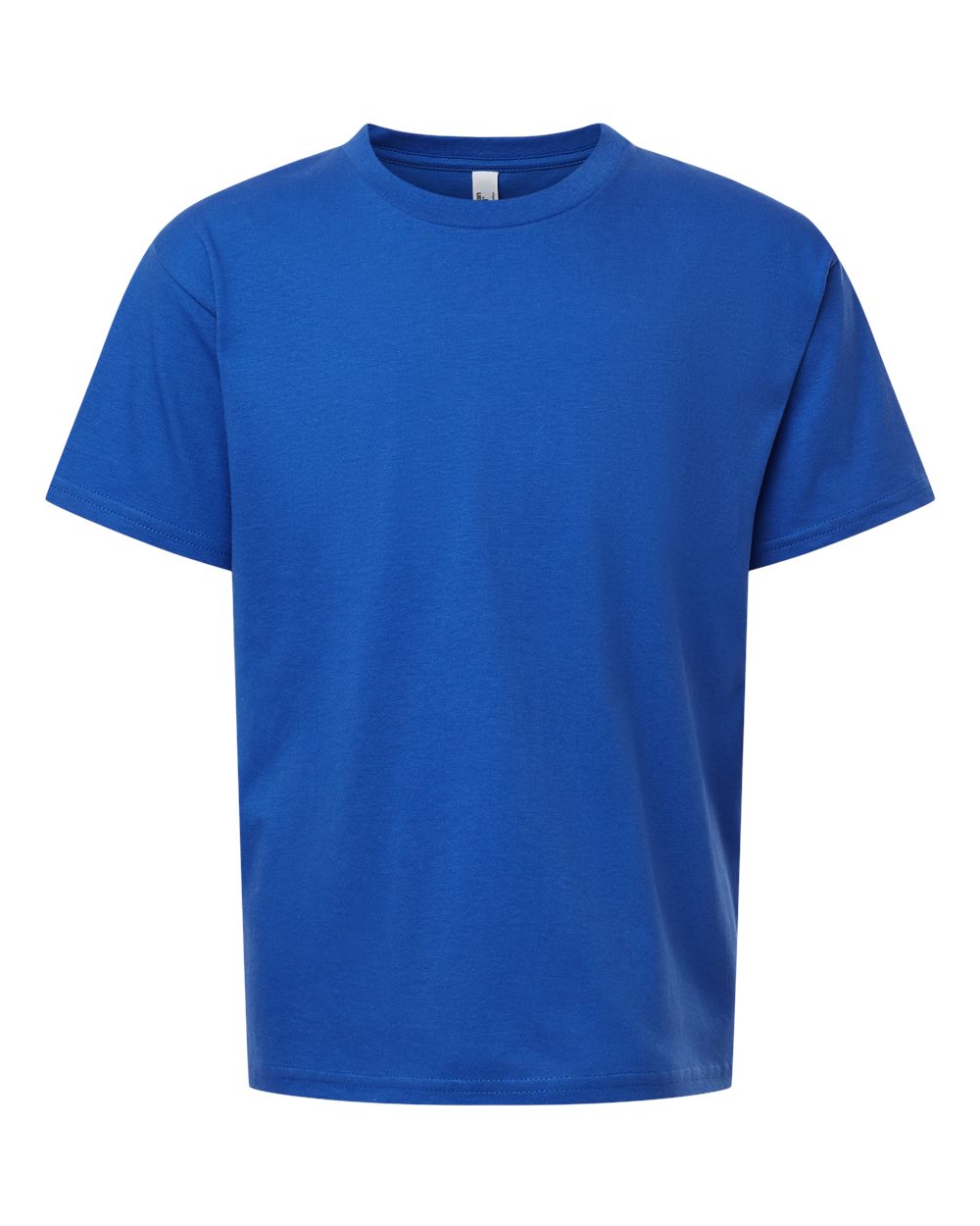 American Apparel 2001Y Youth Fine Jersey Top in Royal Blue size Medium | combed ring spun cotton
