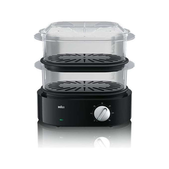 Braun FS 5100 pentola a vapore 2 cestello/i Superficie piana 850 W Ner