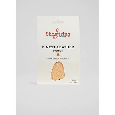 Half Size Leather Insoles Natural, Natural
