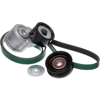 2007-2015 Peterbilt 386 Air Conditioning Serpentine Belt Drive Component Kit - Gates