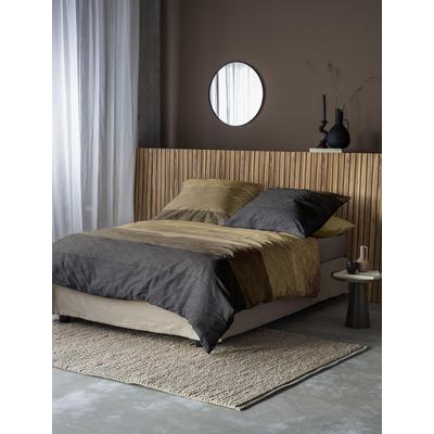 Bettwäsche IRISETTE "Koala 8430", braun (honig), B/L: 155cm x 220cm, , Feinbiber, B/L: 80cm x 80cm, Feinbiber, Obermaterial: 100% Baumwolle, Bettwäsche, kuschelig weiche Winterbettwäsche, hochwertig, Flanell Image