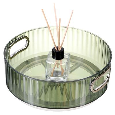 Lazy Susan Organizer, 8.7" Lazy Susan Turntable Organizer , Green