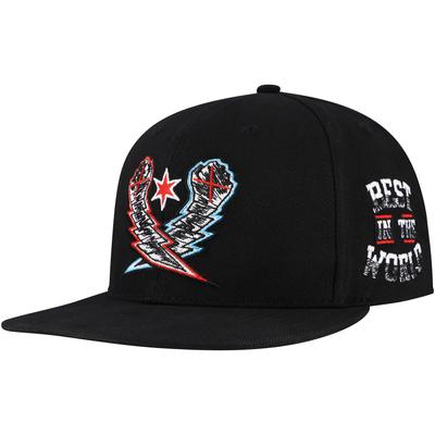 Schwarze CM Punk Lightning Fists Snapback-Mütze für Herren Image