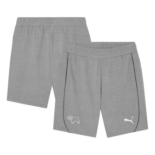 Derby County Puma Casuals Shorts – Grau