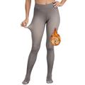 Per donna Sherpa Ghette Autunno Collant comodo Vita normale Elevata elasticità Sportivo Streetwear Nero Marrone Grigio Taglia unica