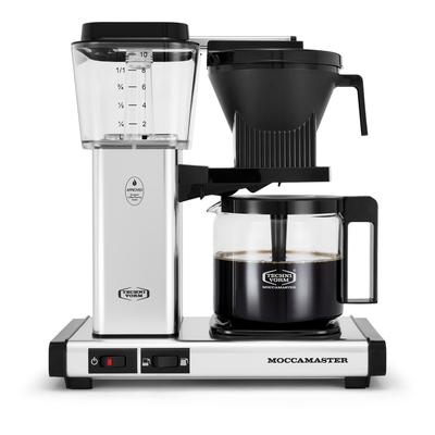 Technivorm Moccamaster Kbgv Select Coffee Maker Polished Silver