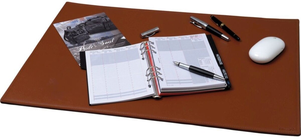 Alassio Schreibunterlage Leder 65x45cm cognac Image