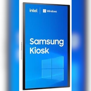 Samsung KM24C-3 Kiosk-Design 61 cm (24") LED 250 cd/m² Full HD Weiß Touchscreen Eingebauter Prozessor Windows 10 IoT Enterprise 16/7 Image