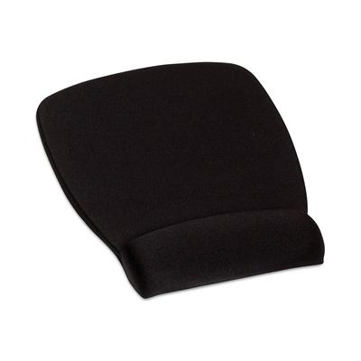 3M MW209MB Antimicrobial Foam Mouse Pad with Wrist Rest, 8.62 x 6.75, Black