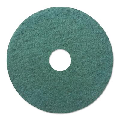 Boardwalk 4013GRE Heavy-Duty Scrubbing Floor Pads, 13" Diameter, Green, 5/Carton - Case of 5