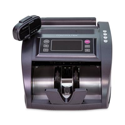 Controltek 500137 Bill Counter, 1,200 Bills/min, 11.41 x 9.45 x 8.66, Gray