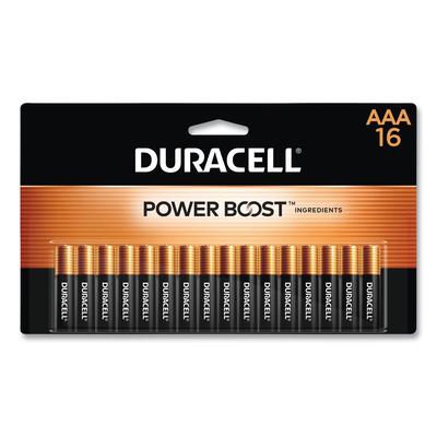 Duracell MN2400B16Z CopperTop Alkaline AAA Batteries, 16/Pack - Pack of 16