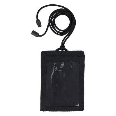 Ergodyne 19964 Squids 3389 Wallet ID/Badge Holder,Horizontal/Vertical, Black 3.75 x 5 for 2.75 x 3.5 Insert, 18