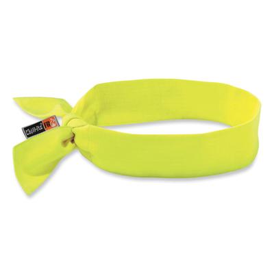 Ergodyne 12601 Chill-Its 6700FR Fire Resistant Cooling Tie Bandana Headband, One Size Fits Most, Lime, Ships in 1-3 Business Days