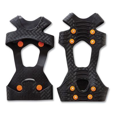 Ergodyne 16753 Trex 6300 One Piece Slip-on Ice Cleats, Medium, Black, Pair, Ships in 1-3 Business Days - 1 Pair EGO16753