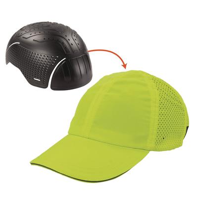 Ergodyne 23457 Skullerz 8947 Lightweight Baseball Hat and Bump Cap Insert, Medium/Large, Lime, Ships in 1-3 Business Days