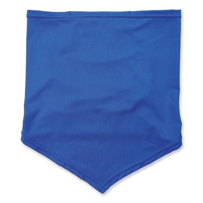 Ergodyne 42133 Chill-Its 6483 Cooling Neck Gaiter Bandana Pocket, Polyester/Spandex, Small/Medium, Blue, Ships in 1-3 Business Days