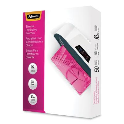 Fellowes 52042 Laminating Pouches, 10 mil, 9