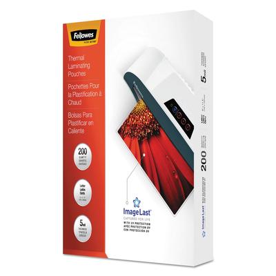 Fellowes 5245301 ImageLast Laminating Pouches with UV Protection, 5 mil, 9