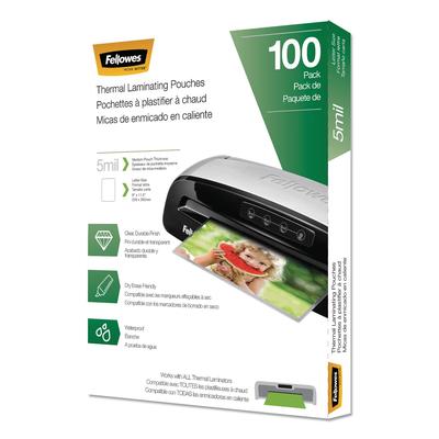 Fellowes 5743501 Laminating Pouches, 5 mil, 9