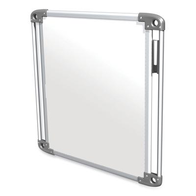 Ghent MFG NEX101TM Nexus Double-Sided Portable Whiteboard Tablet, 27.88x27.88, White Surface, Satin Aluminum Frame