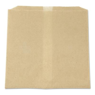 Hospeco HOS 6802W Waxed Napkin Receptacle Liners, 8.5" x 8", Brown, 500/Carton - Case of 500