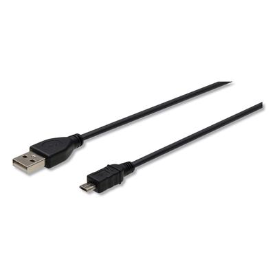 Innovera 30013 USB to Micro USB Cable, 10 ft, Black