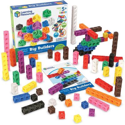 Learning Resources LER9291 Big Builders, Cubes, 9