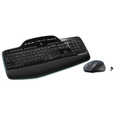 Logitech 920002416 MK710 Wireless Keyboard + Mouse Combo, 2.4 GHz Frequency/30 ft Wireless Range, Black